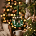 Laser Cut Acrylic Christmas Tree Ornament lifestyle photo