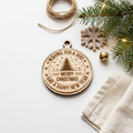 Merry Christmas & Happy New Year Ornament lifestyle photo